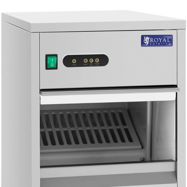 Bāra kubetera ledus kuba mašīna 20 kg/dienā 5 kg 165 W