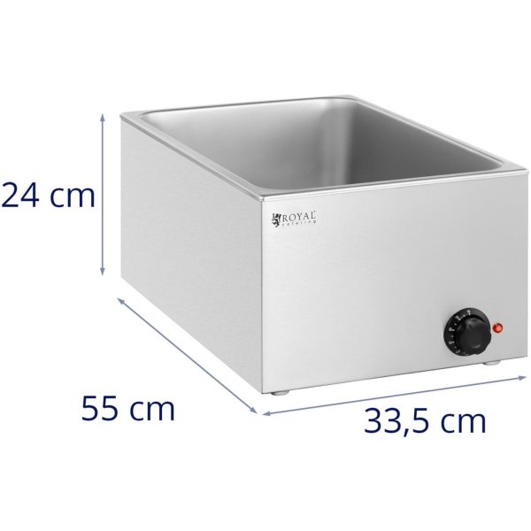 10012827-5 BEMAR elektriskais sildītājs GN 1/1 640 W konteineriem