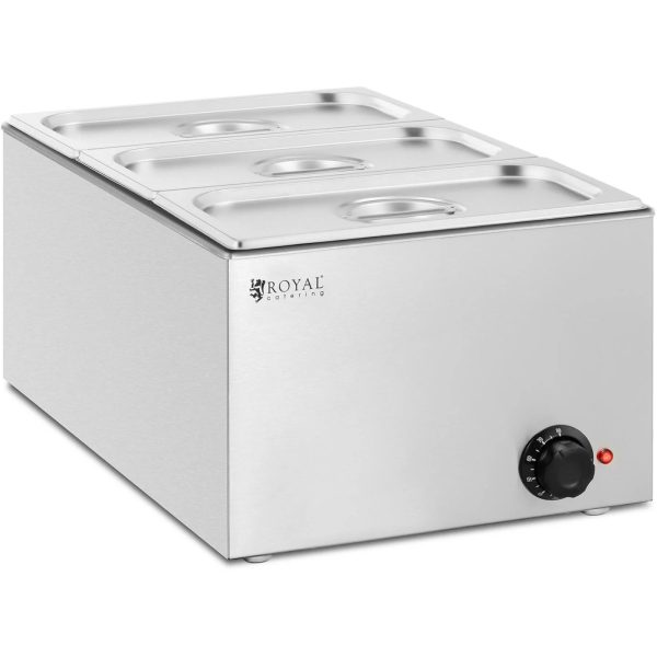 Bemar elektriskais sildītājs 3 x GN 1/3 640 W