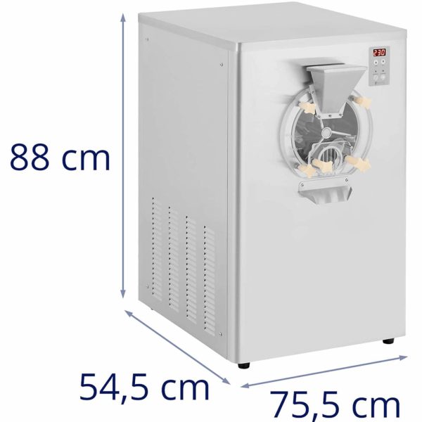 Mašīnas skaļrunis sorbeta saldējumam 1 garša 15-22,5 L/h 1500 W
