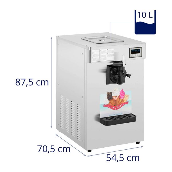Mašīnas mašīna Itālijas saldējumam 1150 18 l/h - 1 garša