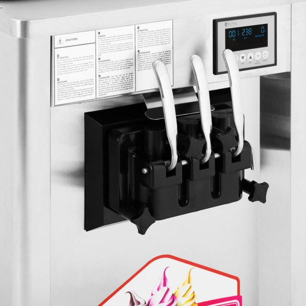 Mašīnas mašīna Itālijas saldējumam 1550 23 l/h - 3 garšas