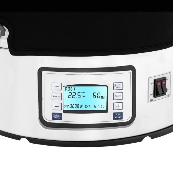 Degošs katls, nikns alus misu ražošanai LCD 10-100C 60 L