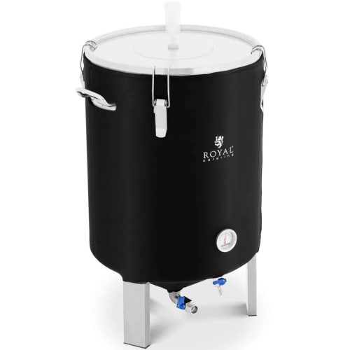 Fermentācijas katlu konteiners Fermentācijas fermentators alus vīnam ar izolāciju 0-40C 70 L