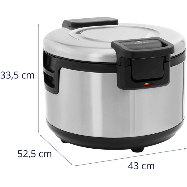 Elektrisko rīsu sildītājs ar nesaturošu pārklājumu 19 L 110 W