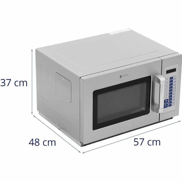 Profesionāla mikroviļņu krāsns 100 programmas 34L 3200W