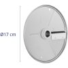 Disks elektrisko šoka mēteli 2 x 2 mm RCGS 400/600