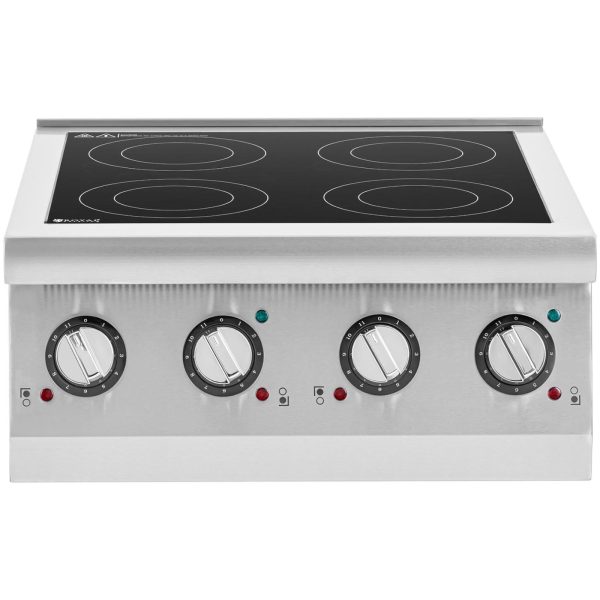 Indukcijas virtuve 4 degļa iestatīšana 6000 W