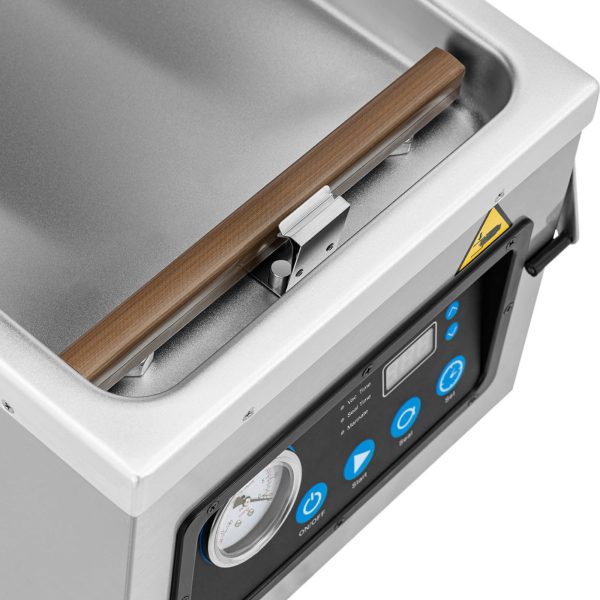 Pārtikas vakuuma iepakojuma mašīnas platums 26 cm 77 L/min 1 bārs 1000 W