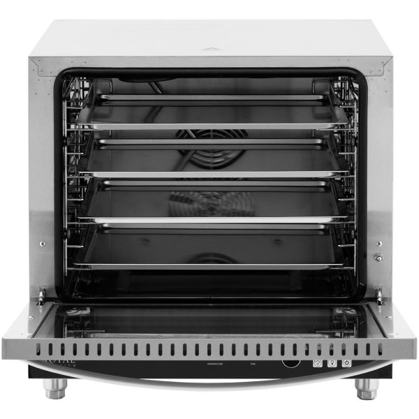Cepiet konvekcijas krāsni ar tvaika un grila funkciju līdz 260C 230V 2800W