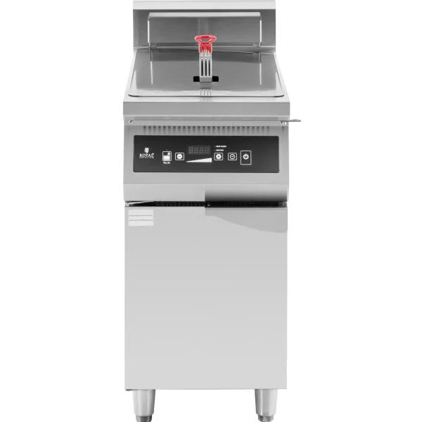 Delachabian indukcijas fritieris ar 30 L 60-190 C 380 V 10000 W skapi