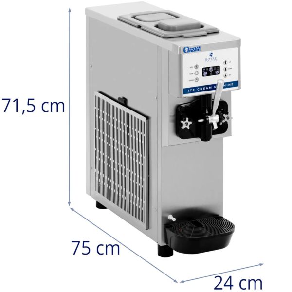 Mašīnas mašīna Itālijas saldējumam 800W 13 l/h
