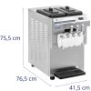 Mašīnas mašīna Itālijas saldējumam 1350 16 l/h - 3 garšas