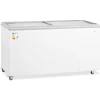 Glazēta kastes saldētava ar saldējuma saldētu pārtikas slēdzeni 450 L 340 W