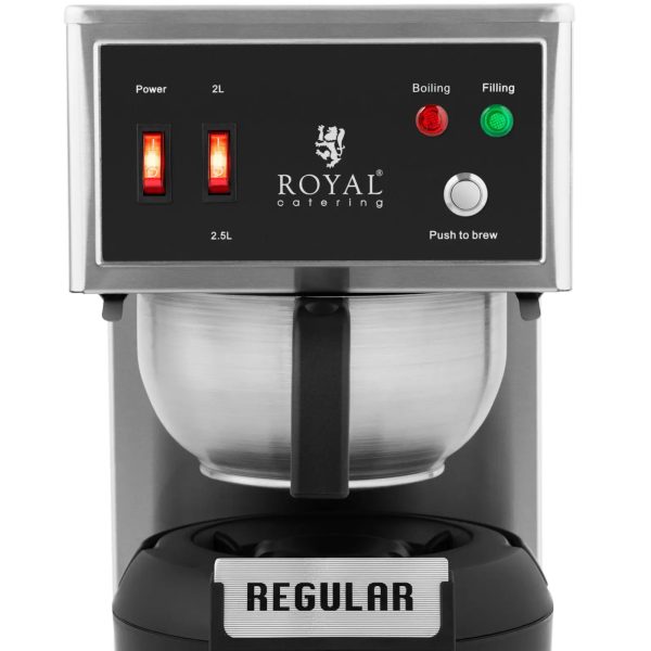 Izlabojiet kafijas automātu ar termisko trauku ar krānu 2,5 L 1900 W