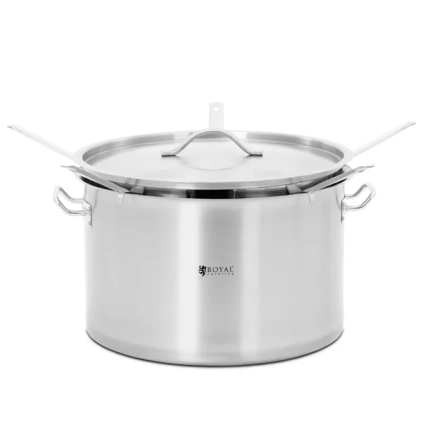 Makrona vārīšanas katls ar 5 ieliktņiem 45 cm 44 l
