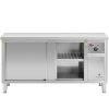 Apkures skapis plāksnēm 30-80 C 160 x 60 x 85 cm 2,4kW