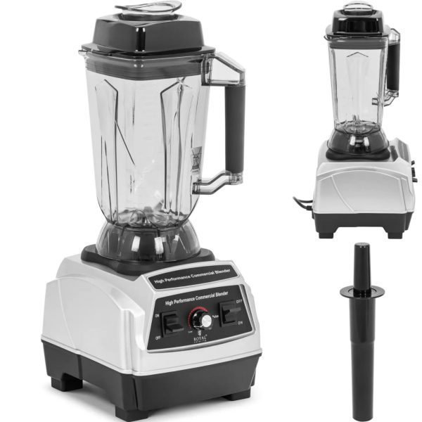 Zvaniet blenderim ar pulsācijas režīmu 2 L 24500 RPM 1500 W