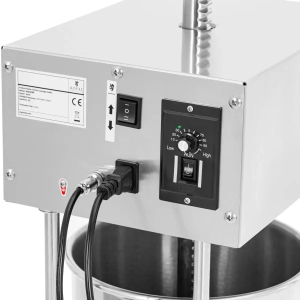 Elektriskā desa, vertikālā desa 4 Funnels 30 L 400 W