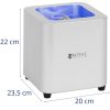 CO2 stikla saldētava ar LED gaismu 5 - 6 s