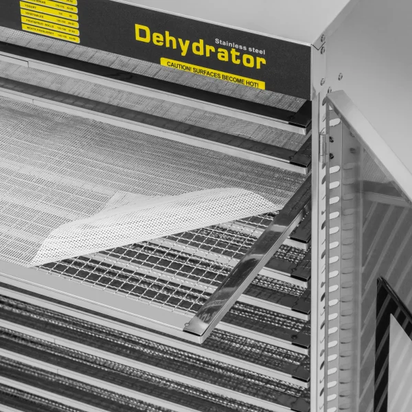 Rūpnieciska žāvētājs pārtikas produktiem augļiem 24 režģis 40-90 C 5850 W
