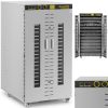 Rūpnieciska žāvētājs pārtikas produktiem augļiem 24 režģis 40-90 C 5850 W