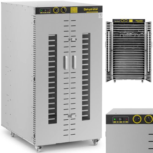 Rūpnieciska žāvētājs pārtikas produktiem augļiem 24 režģis 40-90 C 5850 W