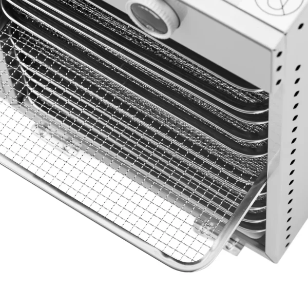 Pārtikas žāvētājs augļu sēnīšu augiem 12 režģis 1000 W