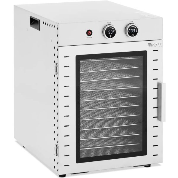 Pārtikas žāvētājs augļu sēnīšu augiem 12 režģis 1000 W