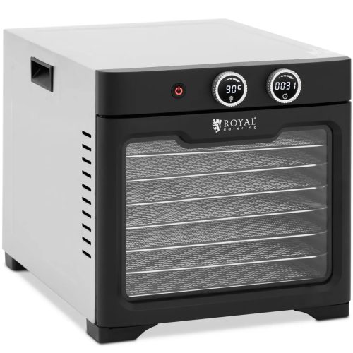 Pārtikas žāvētājs augļu augļu sēnēm 8 režģi 800 W