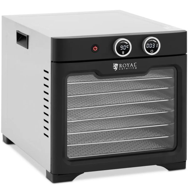 Pārtikas žāvētājs augļu augļu sēnēm 8 režģi 800 W