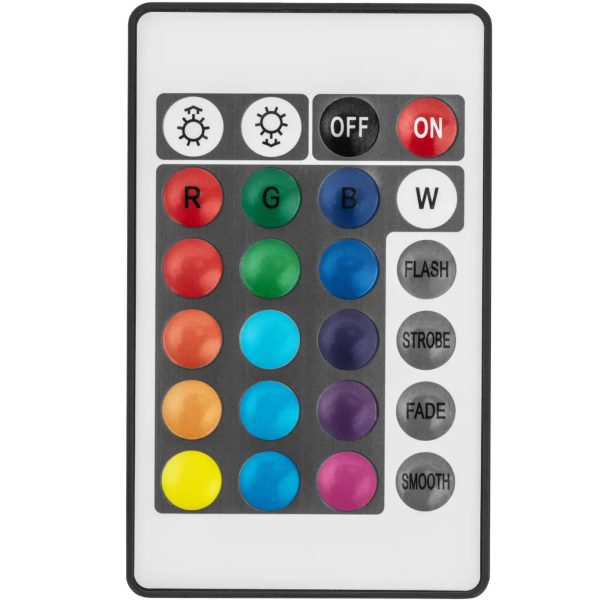 Kluba bāra bāra galds RGBW LED 80 x 80 x 110 cm