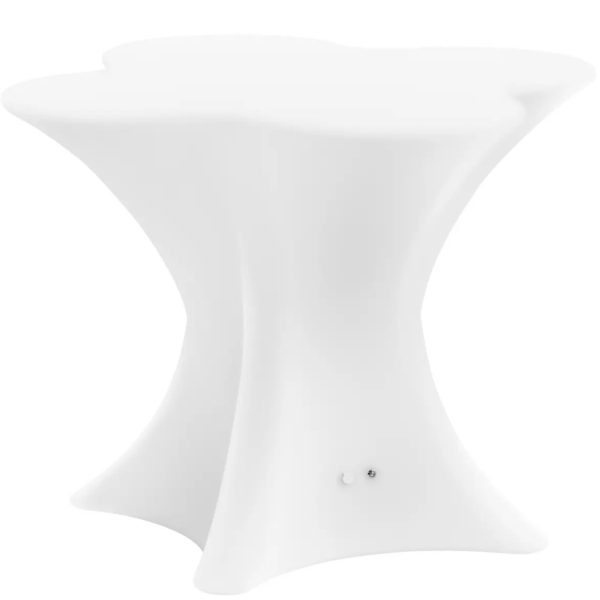 Kluba bāra bāra galds RGBW LED 80 x 80 x 110 cm