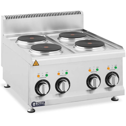 Elektriskā iestatīšanas virtuve ar dzegas 4 apkures laukiem AVG. 19 cm 8 kW 400 V