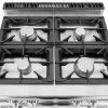 Gāzes plīts 4 deglis ar propāna / sašķidrinātas naftas gāzes gāzes skapi 14,3 kW