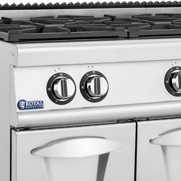 Gāzes plīts 4 deglis ar propāna / sašķidrinātas naftas gāzes gāzes skapi 14,3 kW