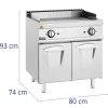 Grill Electric Grone dubultā ar Dolective skapi 10,8 kW 400 V