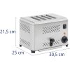 Sviestmaizes tosteris 4 šķēlēm Cromas 1800 W