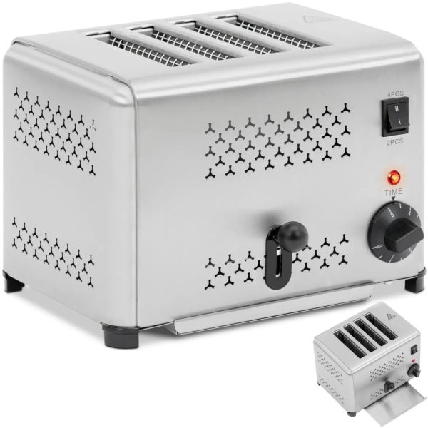 Sviestmaizes tosteris 4 šķēlēm Cromas 1800 W
