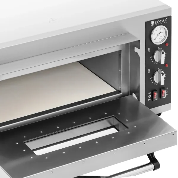 Elektriskā picas krāsns ar kameras akmeni 4 picu diametrā 25 cm 4200 W