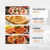 Divkārša picas cepeškrāsns ar kameru 8 picas diametrā 33 cm 400 V 8400 W