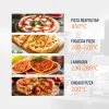 Elektriskā picas plīts ar šamotu 8 picu diametrā 33 cm 400 V 8400 W