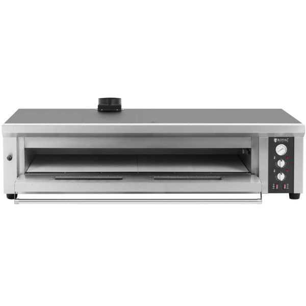 Elektriskā picas plīts ar šamotu 8 picu diametrā 33 cm 400 V 8400 W