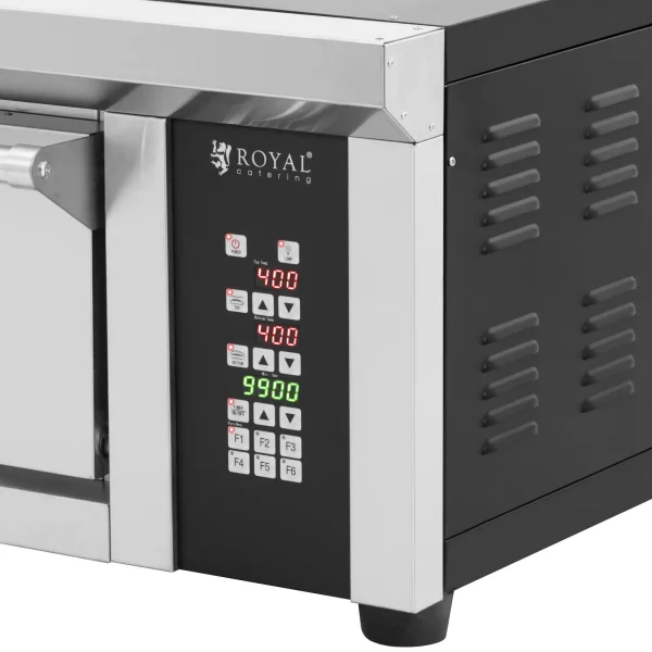 Elektriskā picas plīts ar kameru 4 picu diametrā 33 cm 230 V 4200 W