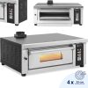 Elektriskā picas plīts ar kameru 4 picu diametrā 33 cm 230 V 4200 W