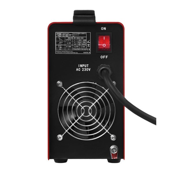 Kompakts un uzticams MMA metināšanas aparāts IGBT Hot Start 200A 230V S-MMA-200PI.2