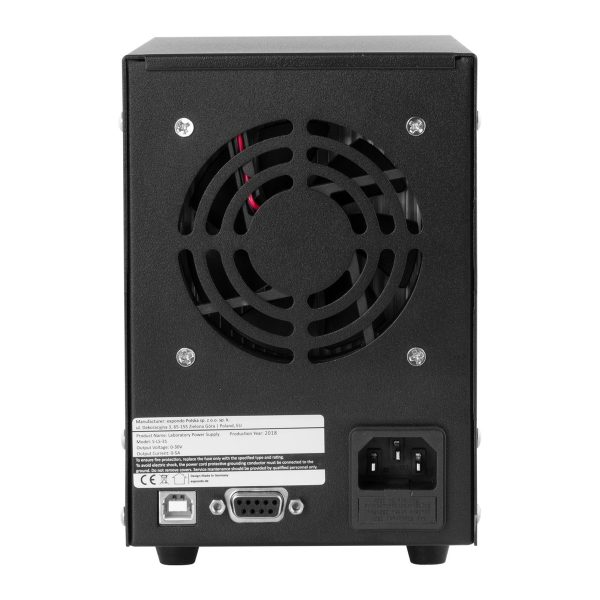 Laboratorijas barošanas avots ar atmiņas funkciju 0-30VDC 0-5A USB / RS232 + CD S-LS-31