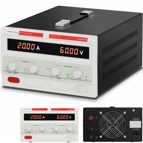Pakalpojumu laboratorijas barošanas avots 0-60 V 0-20 A DC 1200 W