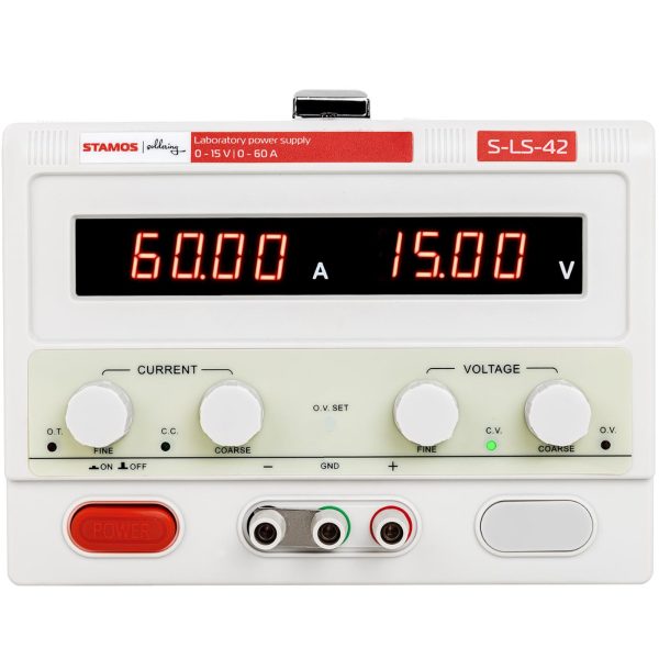 Pakalpojumu laboratorijas barošanas avots 0-15 V 0-60 A DC 900 W LED