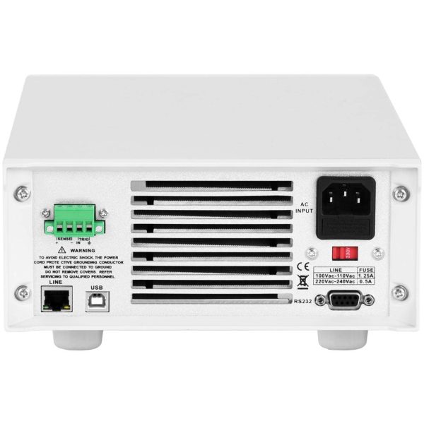 Programmējama elektroniskā slodze 0-120 V 0-30 A 300 W USB LAN RS232